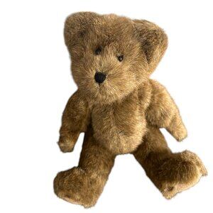The Boyds Collection, Ltd. Brown Bear w/Black Eyes & Movable Limbs, 11" Length